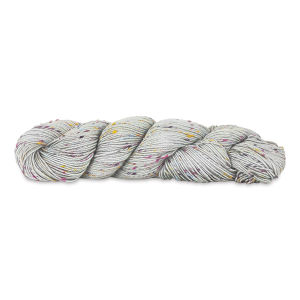 HiKoo Sueno Tweed Yarn - Soothing Silver, 255 yards