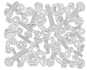 Open in modal - Kustom FX II Nutz N' Bolts Template