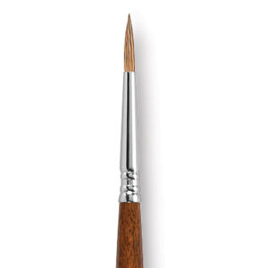 Escoda Versatil Brush - Pointed Round, Size 4, Long Handle