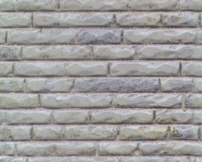 Plastruct Patterned Sheets, Dressed Stone/Block, 1:24 Scale (finished example)