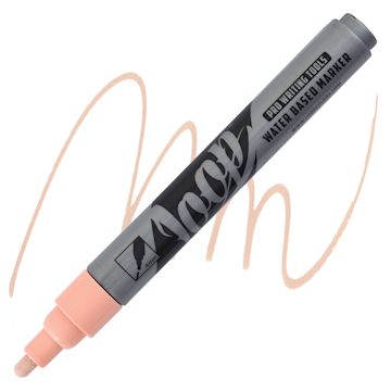 Open in modal - Loop Water-Based Acrylic Marker - Hamburg, 4 mm marker and swatch
