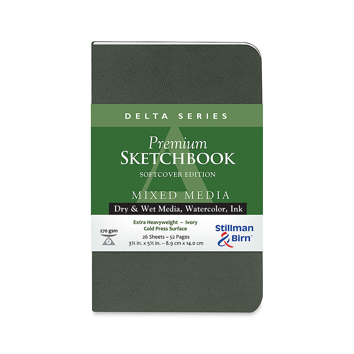 Stillman & Birn Delta Series Softcvr Sketchbook 8x10 Portrait 56 pages -  9913536