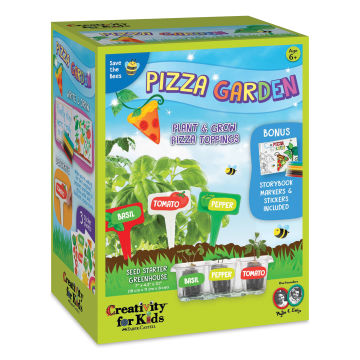 Creativity for Kids Pizza Garden Kit, front of the packaging