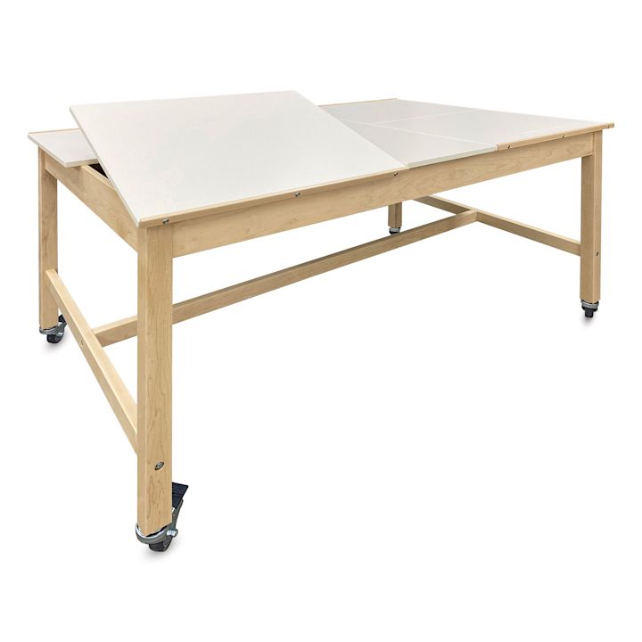 Hann FourStation Maple Drawing Tables BLICK Art Materials