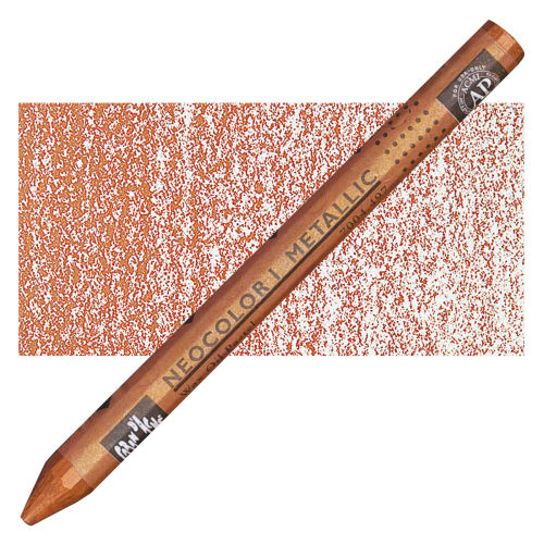 Caran d'Ache Neocolor I Metallic Artist Crayon - Bronze 