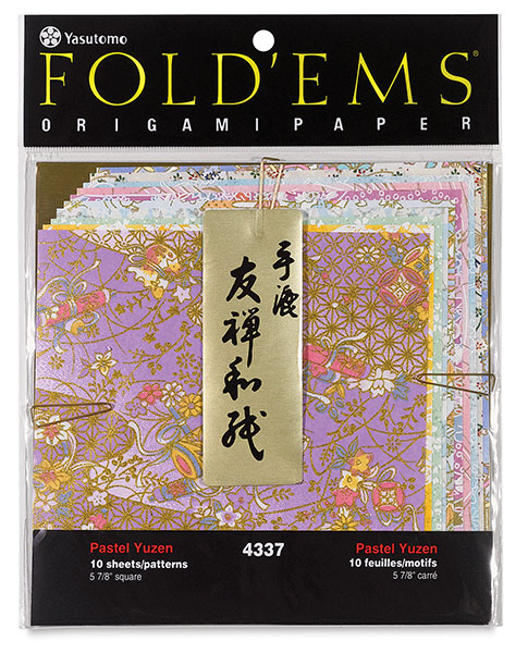 Yasutomo Yuzen Origami Papers - 5-7/8