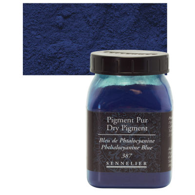 Sennelier Dry Pigment - Phthalo Blue, 100 g jar