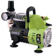 Grex 1/8 HP Portable Piston Air Compressor