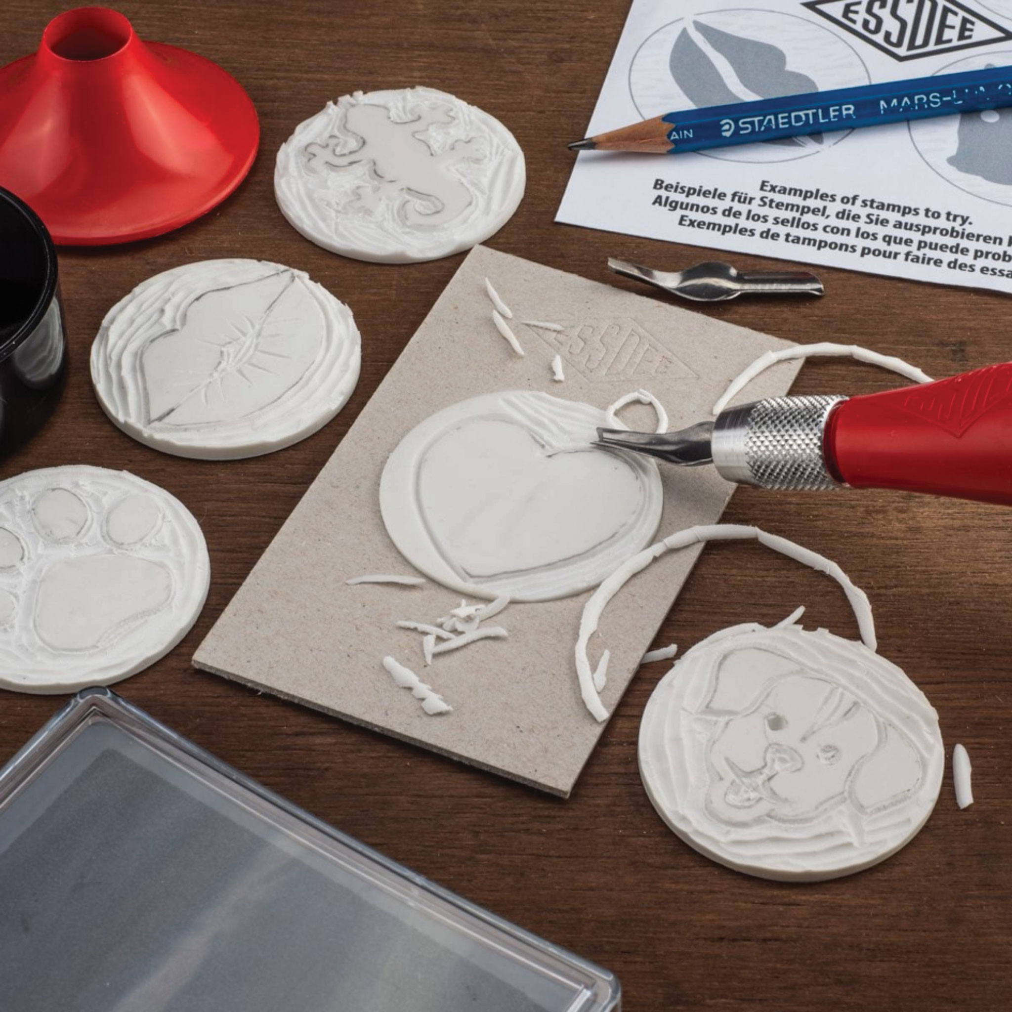 Essdee Carve a Stamp Kit  Oil and Cotton – Oil & Cotton