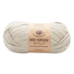 Lion Brand Re-Spun Thick and Quick Yarn - Pumice Stone, 223 yards