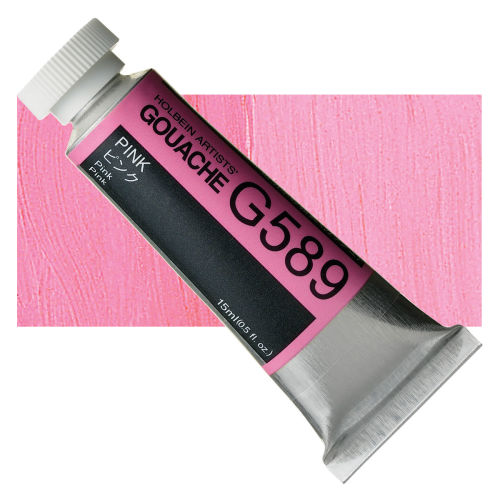 Holbein Artists' Gouache - Pink, 15 ml tube