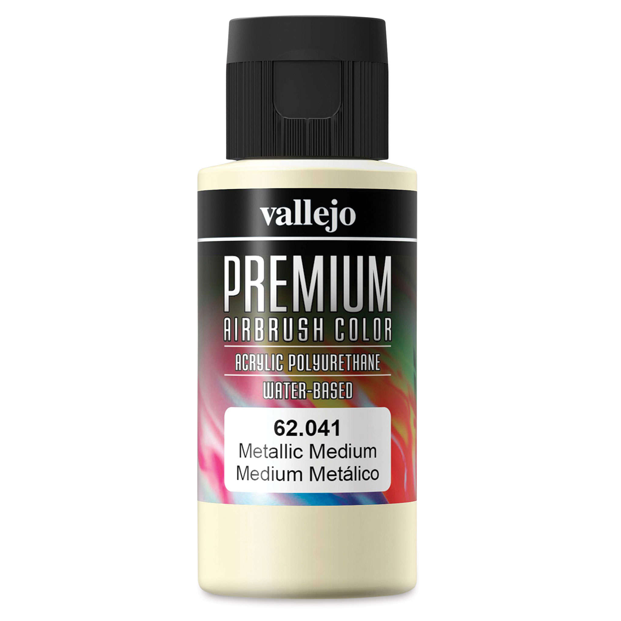 Vallejo Premium Airbrush Color 60ml 62.041 Metallic Medium 2oz NEW Paint