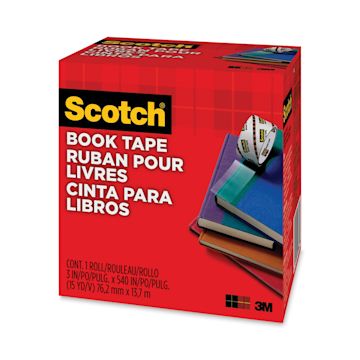 Open in modal - Scotch Book Tape - 3" x 15 Yards