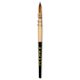 Dynasty Black Gold Short Handle Brush - Quill, Size 4 | BLICK Art Materials