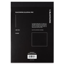 Blackwing Illegal Pad, Plain, 8.5" x 11", Cover