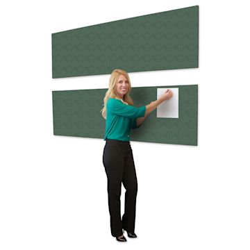 Open in modal - Screenflex Acoustical Panel - 90" x 22", Mallard