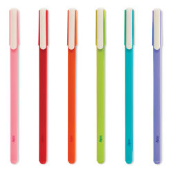 Ooly Fine Line Colored Gel Pens - Set of 6 (out of packaging)