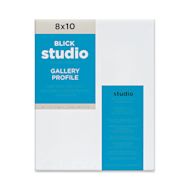 Blick Studio Stretched Cotton Canvas - Gallery Profile, 8" x 10"