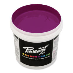 Permaset Aqua Fabric Ink - Glow Violet, Liter