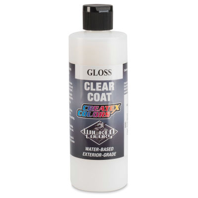 Createx Airbrush Clear Coat - Gloss, 8 oz
