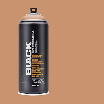 Open in modal - Montana Black Spray Paint - Cremion, 400 ml can with swatch