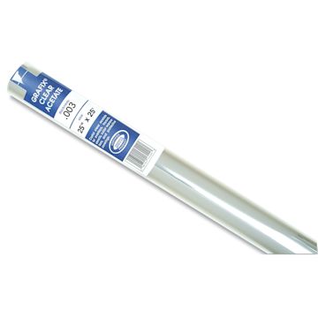 Open in modal - Grafix Clear Acetate - 25" x 25 ft x .003", Roll