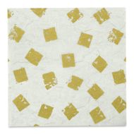 Black Ink Thai Abaca Decorative Paper