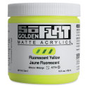 Golden SoFlat Matte Acrylic Paint - Fluorescent 473 ml, Jar
