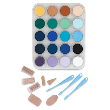 Open in modal - PanPastel Artists’ Painting Pastels Set - Joanne Barby Seascape Colors, Set of 20
