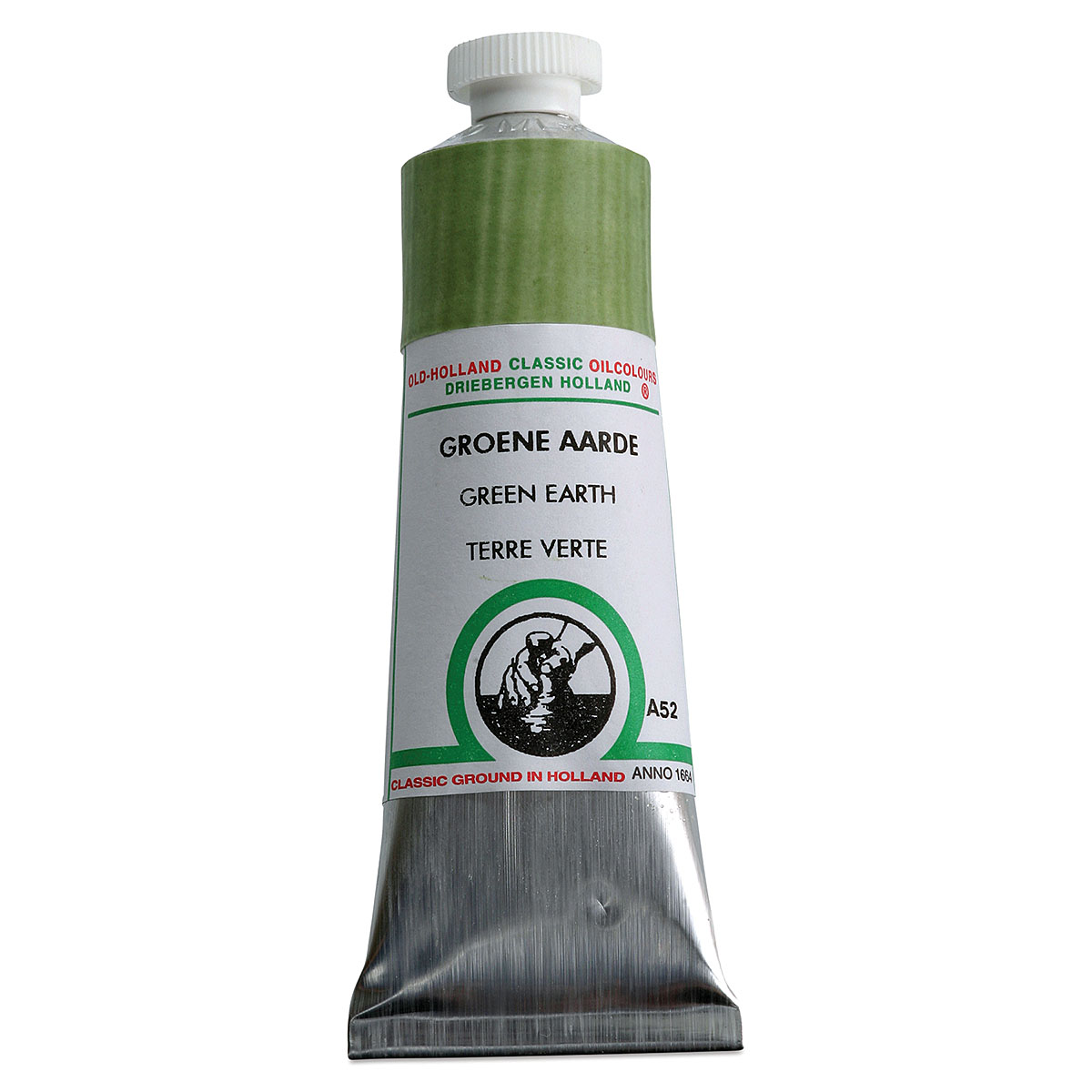 Oil Solid paint in solid stick - Renesans - 10, carmine, 40 ml