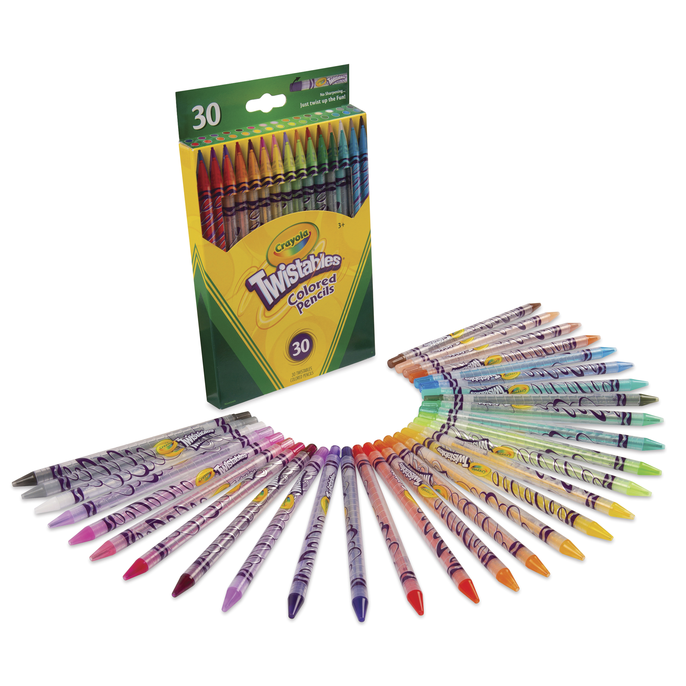 Crayola Twistables Colored Pencils - Set of 30 | BLICK Art Materials