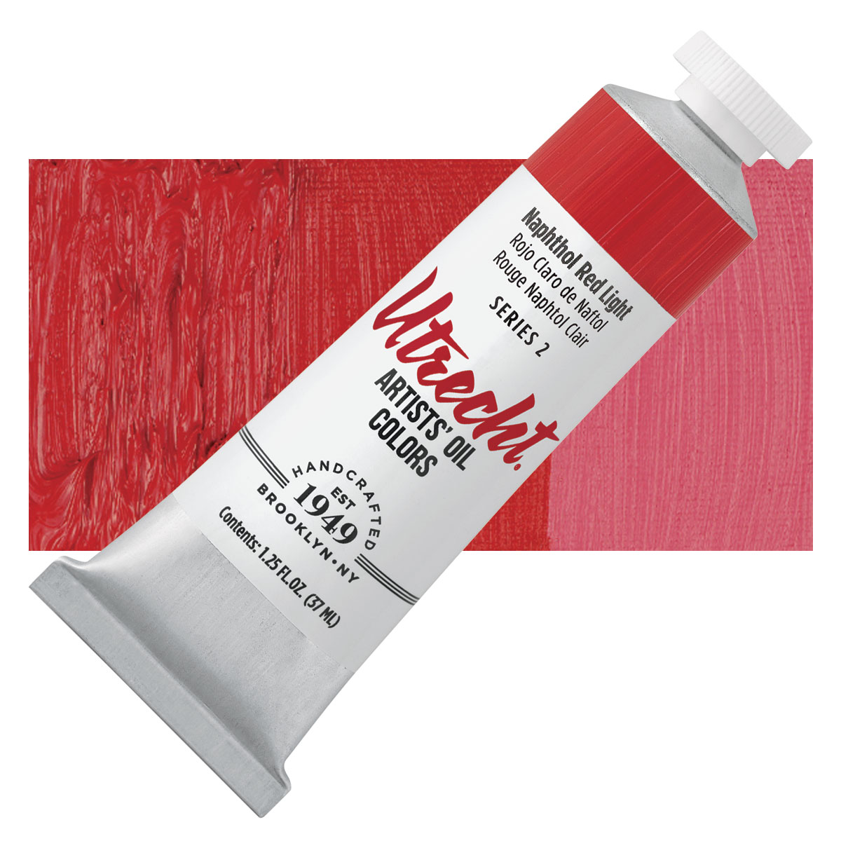 Gamblin Artist's Oil Color - Naphthol Red, 37 ml tube, BLICK Art Materials