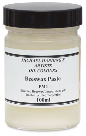 Michael Harding Beeswax Paste - Front of 100 Ml Jar
