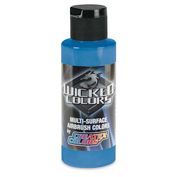 Open in modal - Createx Wicked Colors Airbrush Color - 2 oz, Laguna Blue