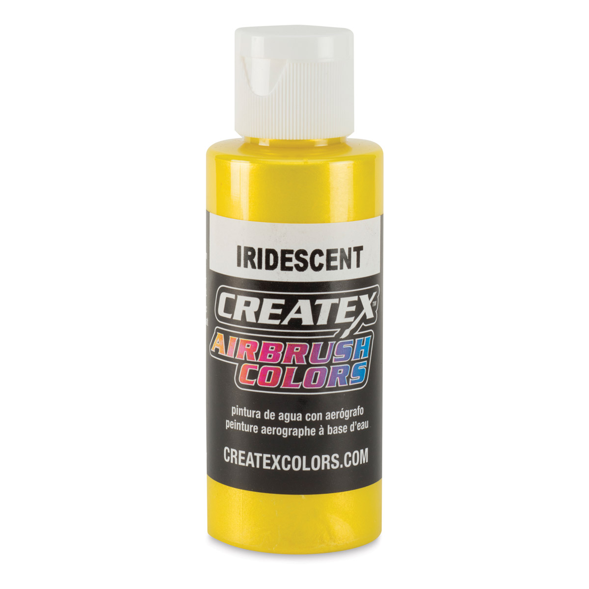 Createx Airbrush Color 2oz - Iridescent Yellow