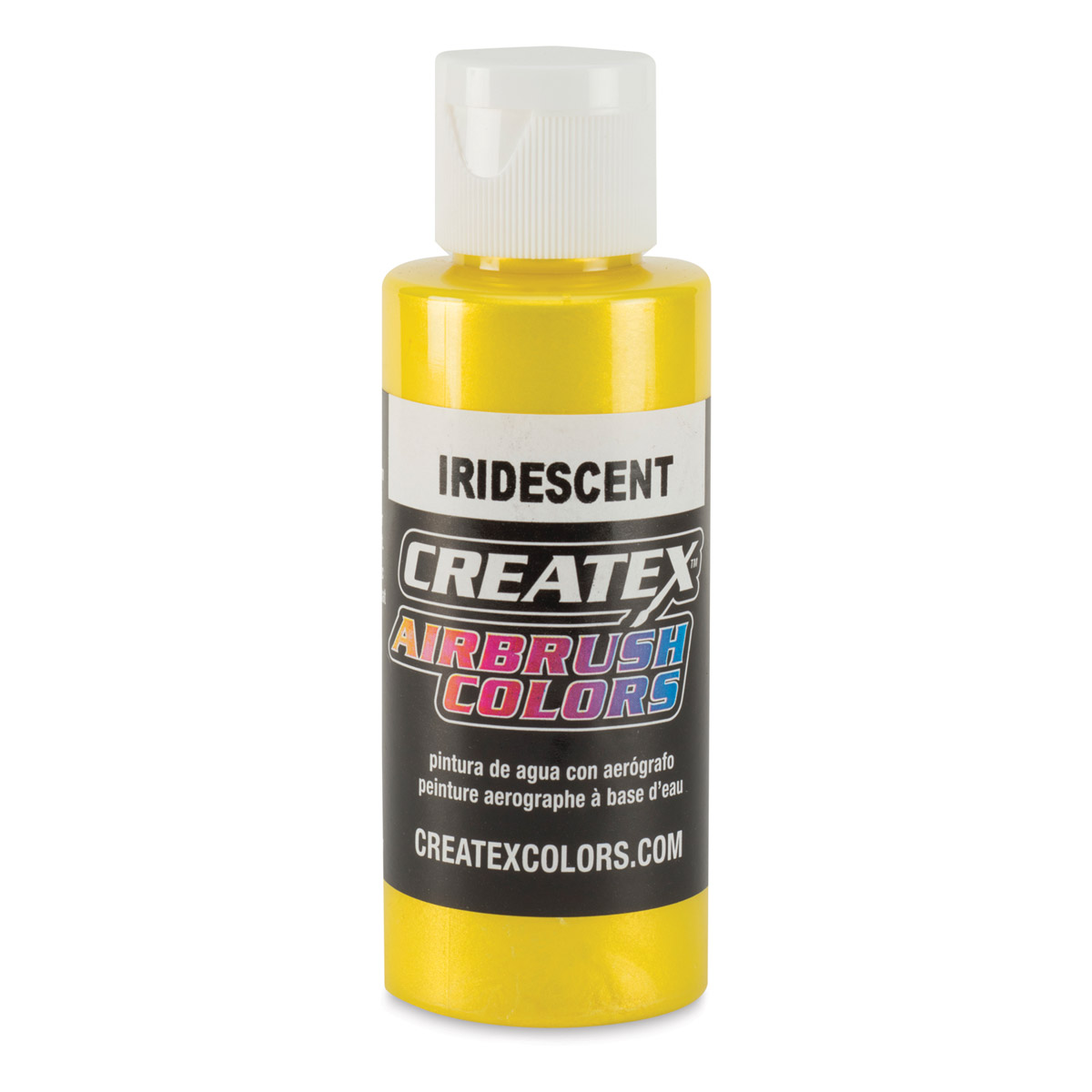 Createx Airbrush Color - 2 oz, Iridescent Yellow