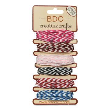 BDC Crafts Paper Twine Cards - Tulip, Pkg of 6