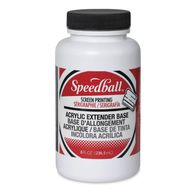 Speedball Screen Printing Acrylic Extender Base - 8 oz, Jar