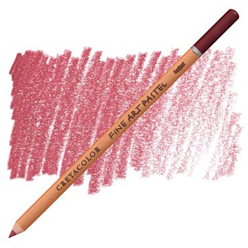 Open in modal - Cretacolor Fine Art Pastel Pencil - Indian Red pencil and swatch
