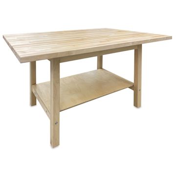 Open in modal - Hann Student Project Table - Maple Top, 60"W x 42"D x 36"H