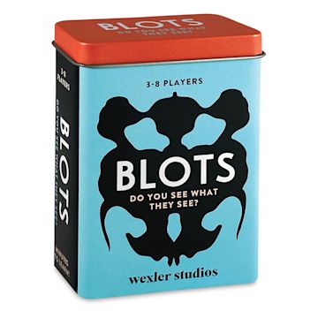 Open in modal - Blots Card Game (packaging, at an angle)