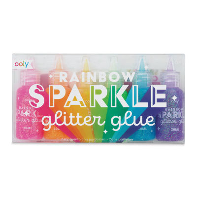 Ooly Rainbow Sparkle Glitter Glue, in packaging