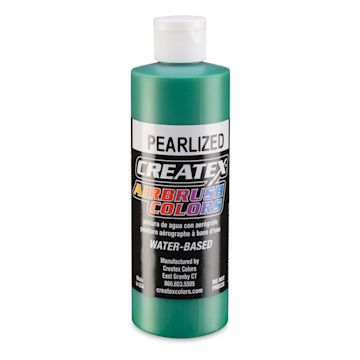 Open in modal - Createx Airbrush Color - 8 oz, Pearl Green