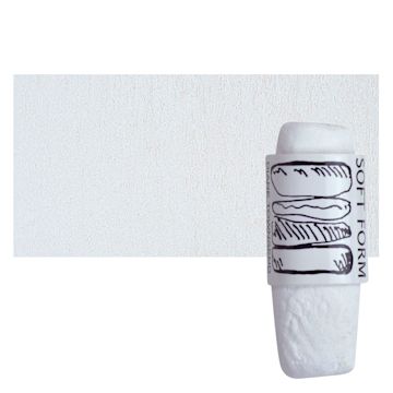 Open in modal - Townsend Artists' Soft Form Pastel - Off White Violet pastel and swatch