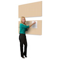 Screenflex Acoustical Panel - 54" x 22", Desert