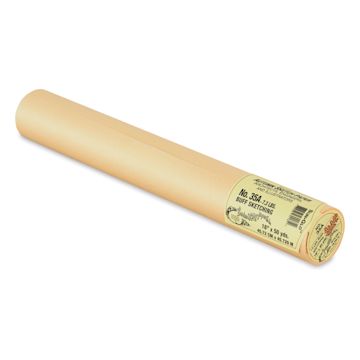 Open in modal - Autumn Sketch Paper Roll - 18" x 50 yds shown at angle