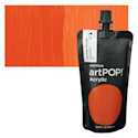 artPOP! Heavy Body Acrylic Paint - Orange Yellow, 120 ml Pouch