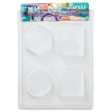 Life of the Party Soap Mold - Front of package of Assorted Geometric Shapes 