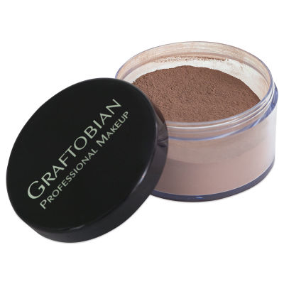 HD LuxeCashmere Setting Powders - Open jar of Chocolate Mousse Color