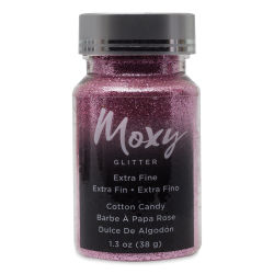 American Crafts Moxy Glitter - Cotton Candy, Extra Fine, 1.3 oz, Bottle